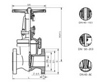 Z41TZ41WZ41HШʽք(dng)lyPN16PN160νY(ji)(gu)ߴD